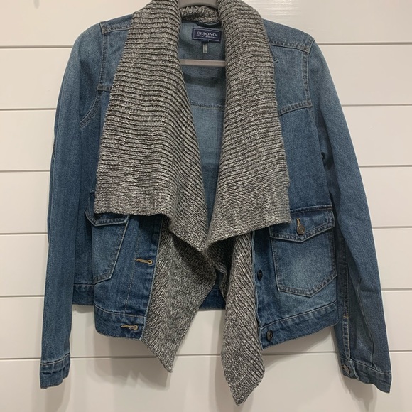 Cisono Jackets & Blazers - NWOT Cisono Jean Jacket